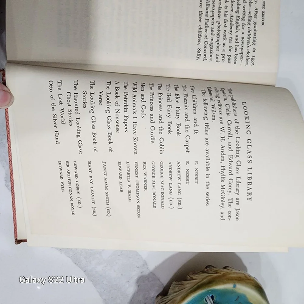 The Looking Glass Book of Stories #14 Looking Glass Library 1960 Hardcover